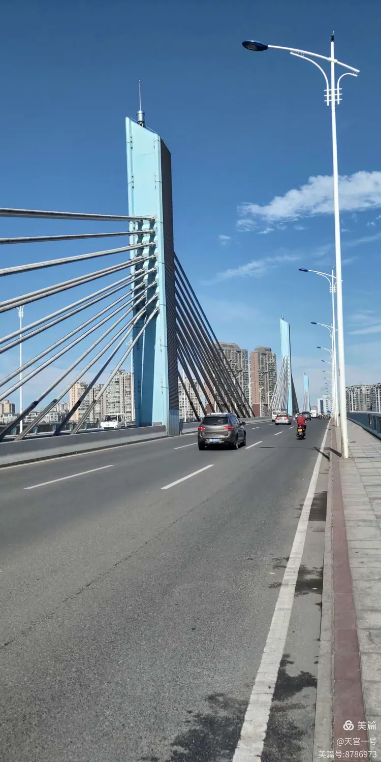 天元大桥是株洲第四座横跨湘江的大桥,又称株洲四桥